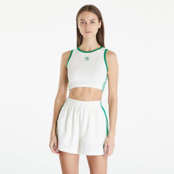 adidas Originals Terry Crop Tank Off White JH0622