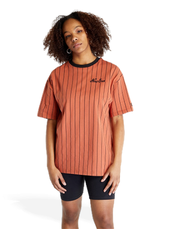 New Era Pinstripe Oversized T-Shirt Medium 60332278