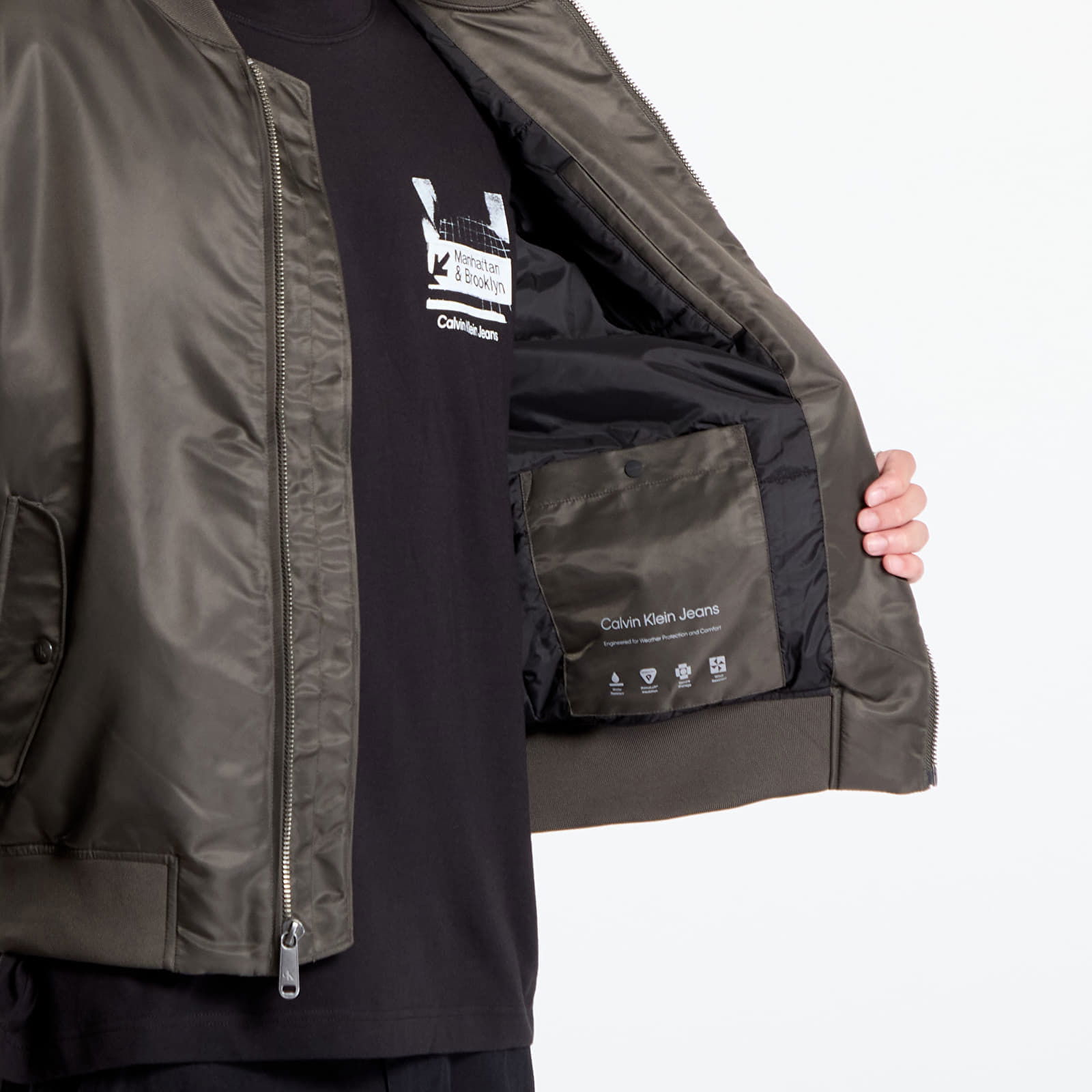 LS NYLON PADDED HERO BOMBER