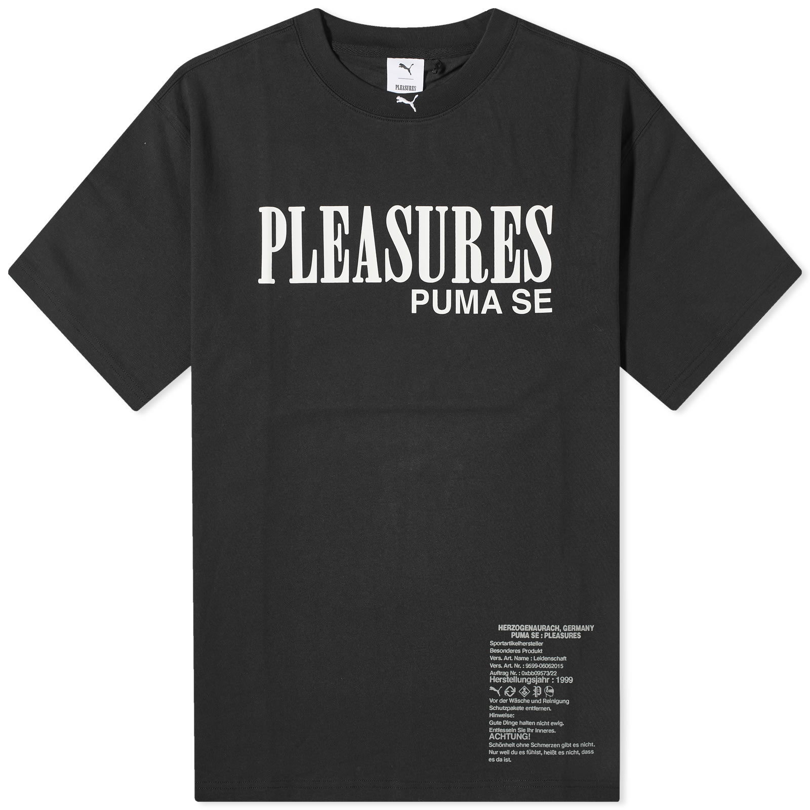 Pleasures Typo