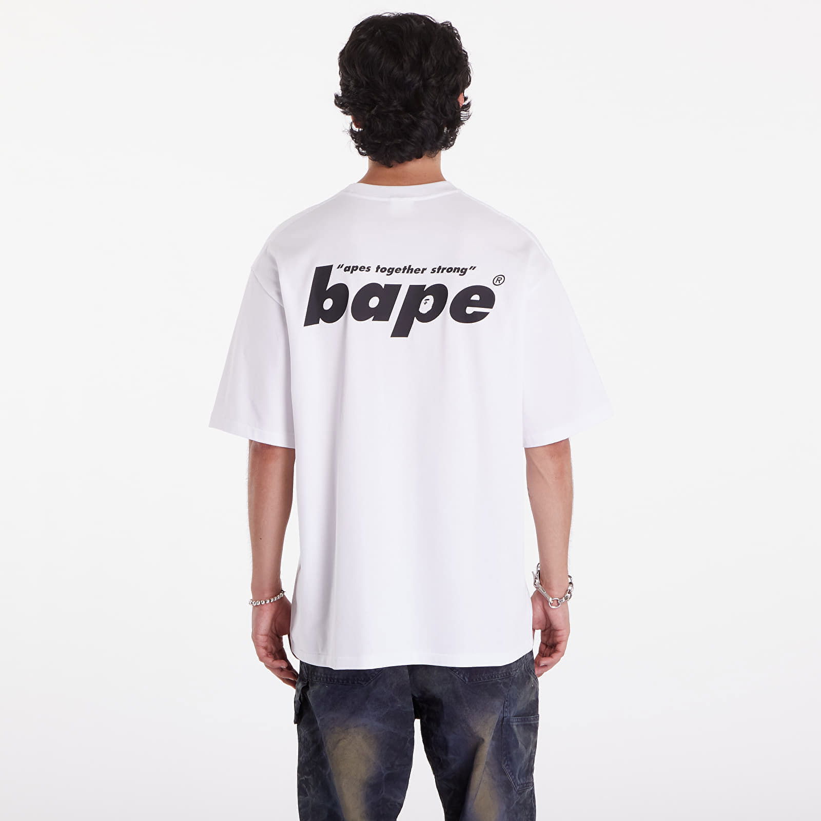 A BATHING APE Shark Shinji Ape Head Relaxed Fit Tee