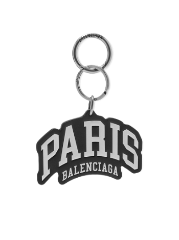Balenciaga Paris Logo Keyring 689329-1JHUY-1090
