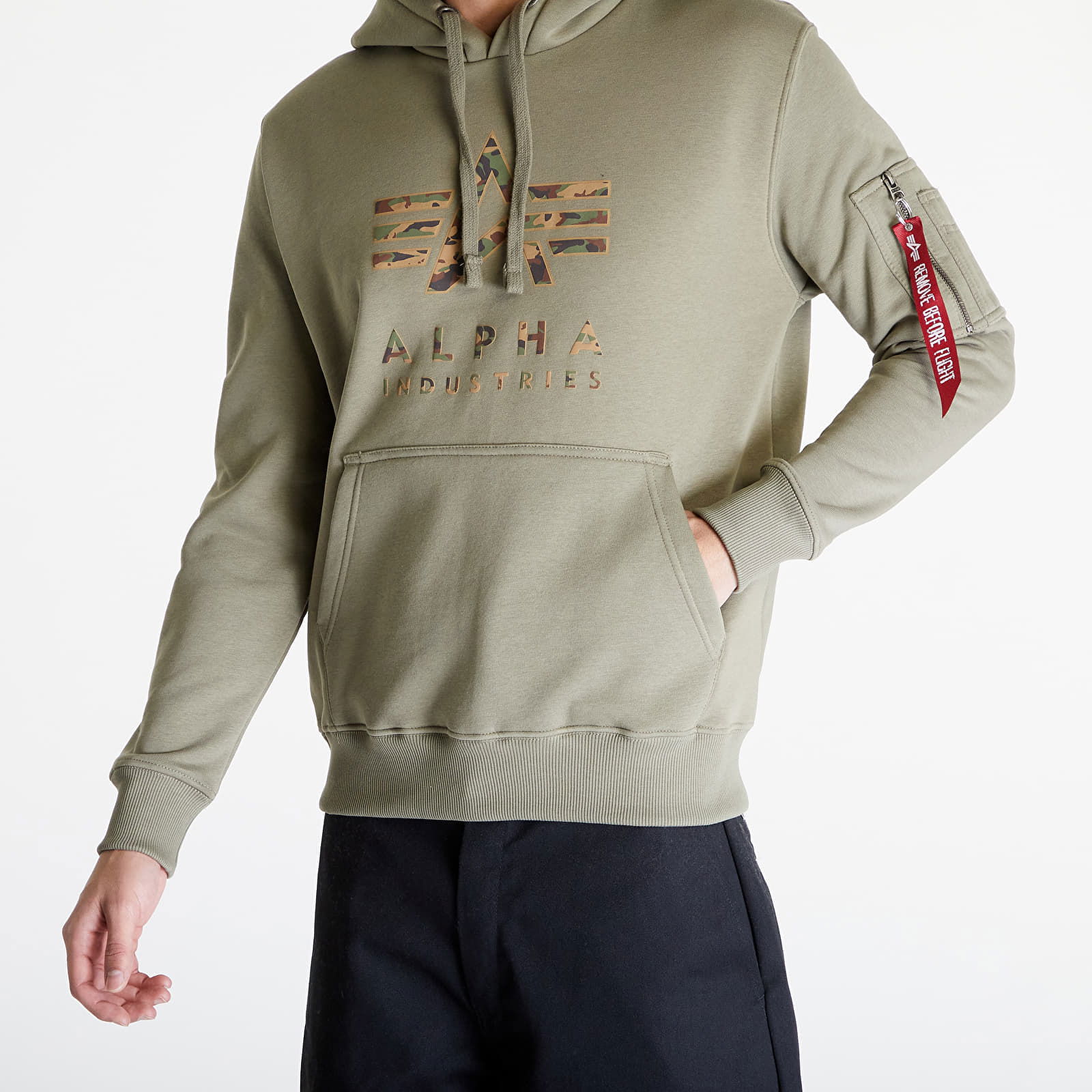 Camo TPU Hoody Olive