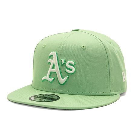 9FIFTY MLB Patch Oakland Athletics Retro - Green Fig / White