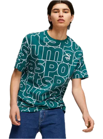 Puma TEAM Relaxed Allover-Print T-Shirt 621335_43