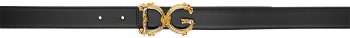 Dolce & Gabbana Black Logo Belt BE1348AZ831