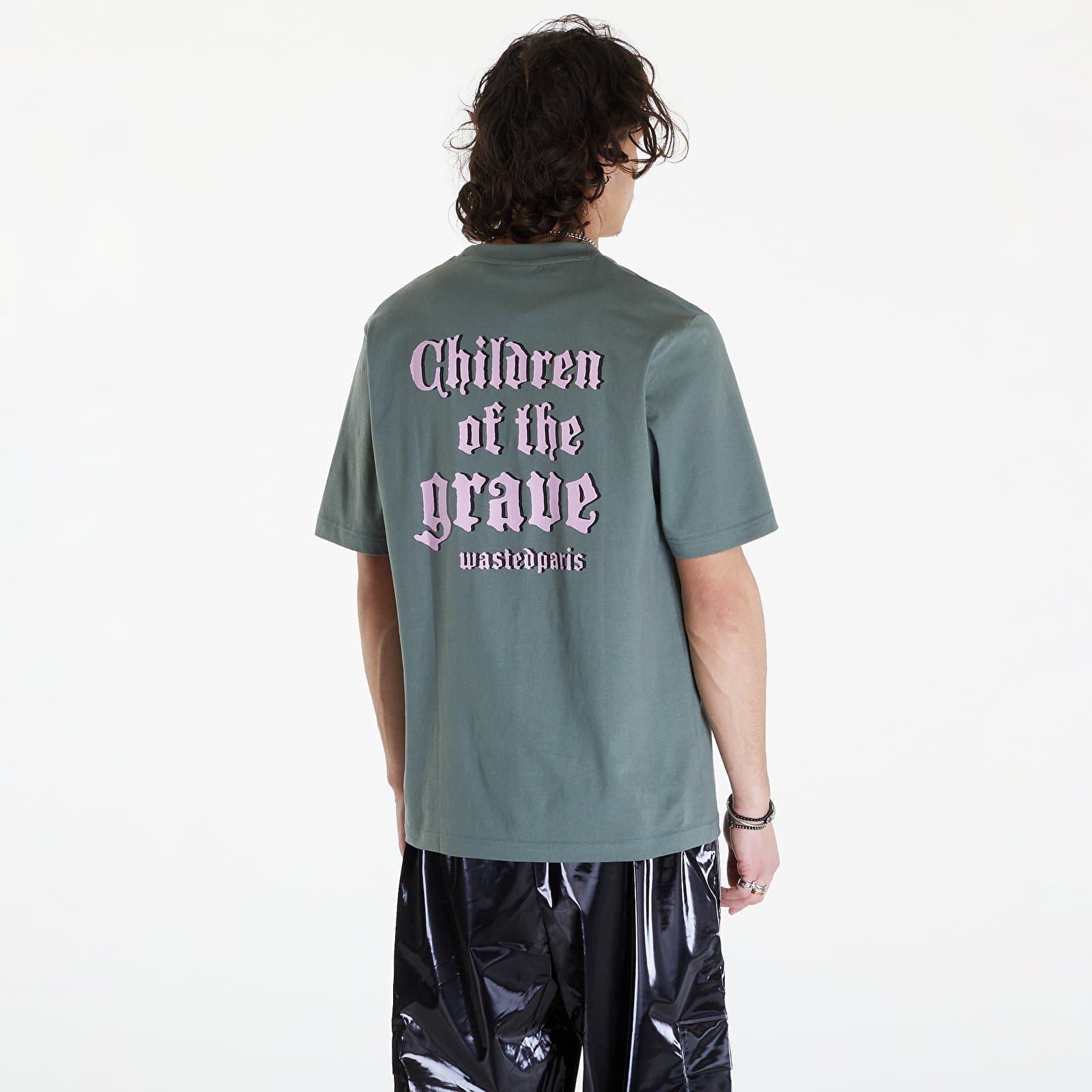 T-Shirt Grave Lichen Green