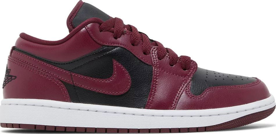 Air Jordan 1 Low Black Maroon - DC0774-006