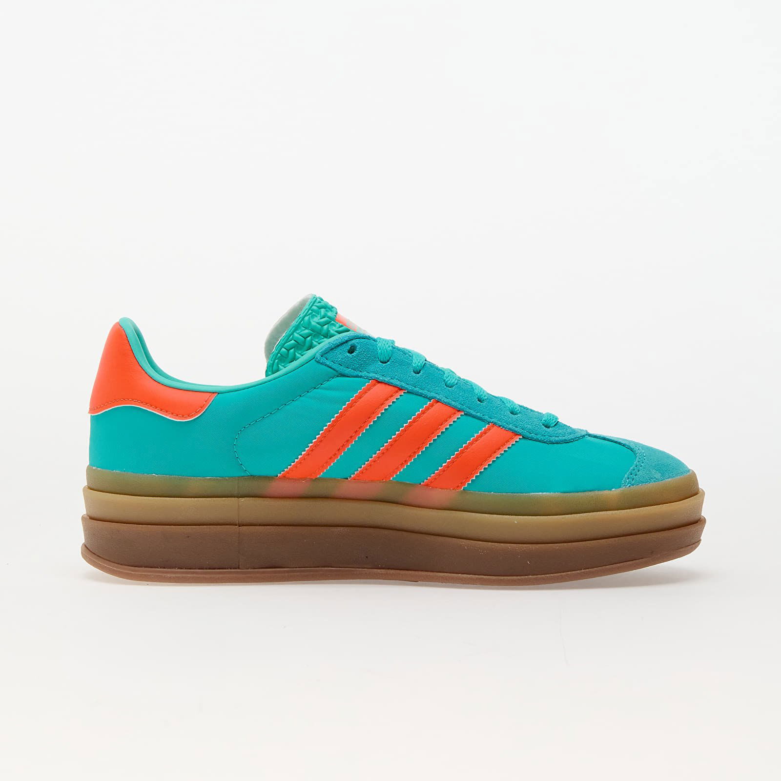 Adidas Men's Gazelle Bold W Sneakers in Mint Rush/Impact Orange, Size UK 3 | END. Clothing