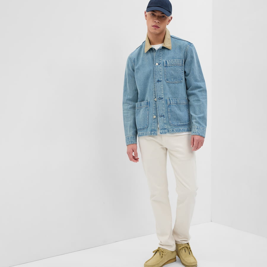 Indigo Chore Jacket