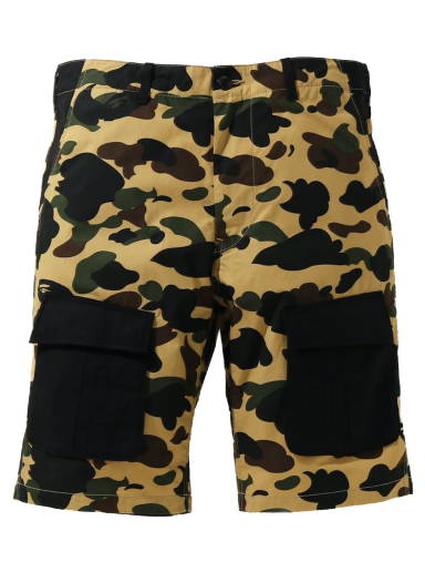 Kraťasy BAPE x Razer Neon Camo Basketball Sweat Shorts