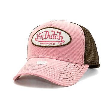 Von Dutch Boston Trucker Pink/Brown VD-7030465