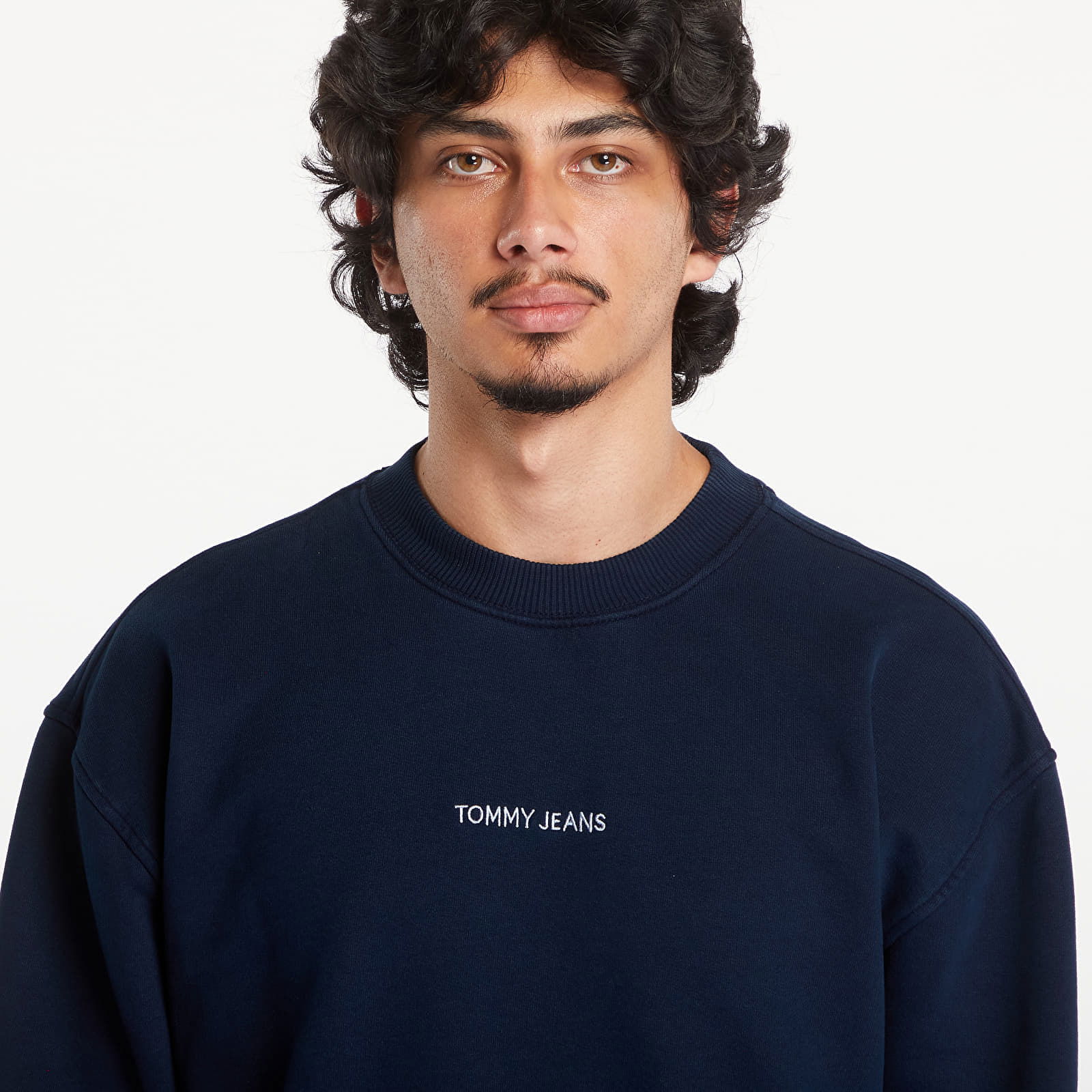 Relaxed Classic Crewneck Dark Night Navy