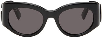 Gucci Gucci Black Marmont Monocolor Round Sunglasses GG1544S
