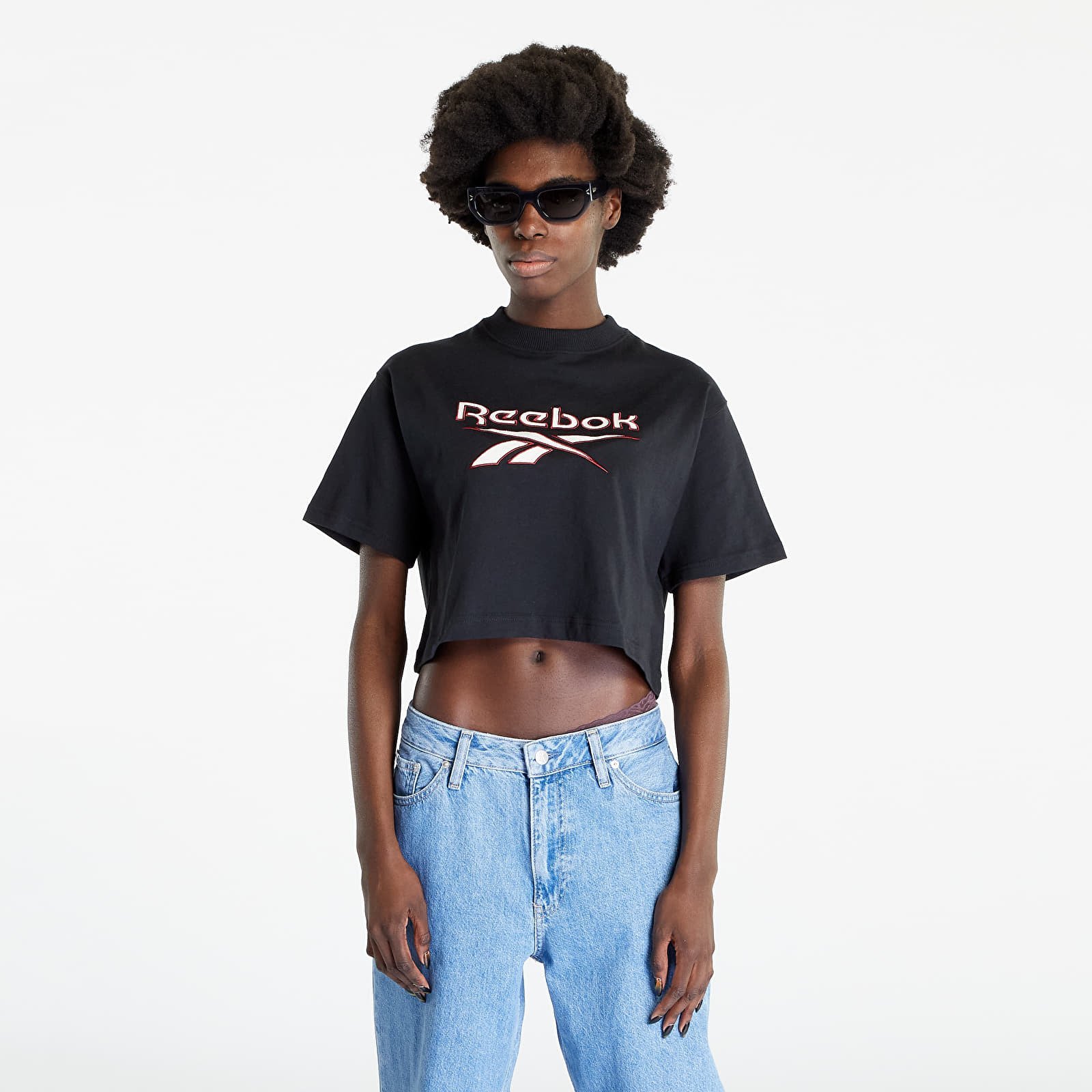 Classics Archive Big Logo Cropped Tee