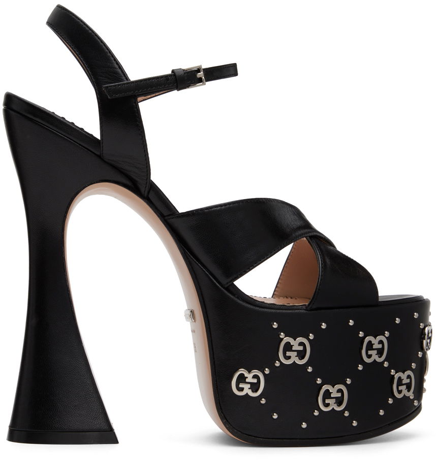 GG Janaya Heeled Sandals "Black"