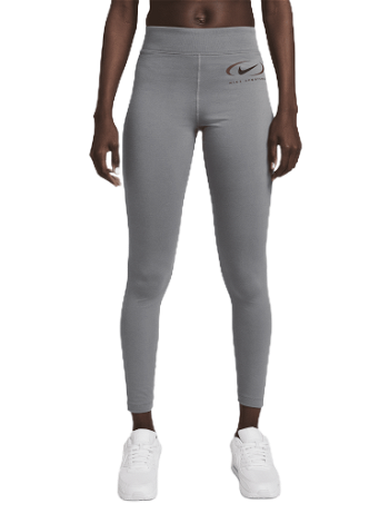 Nike Legíny Sportswear Essential CZ8530 Šedá Slim Fit