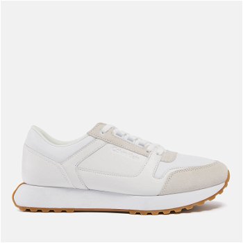 CALVIN KLEIN Men's Leather and Suede Trainers HM0HM008530K5