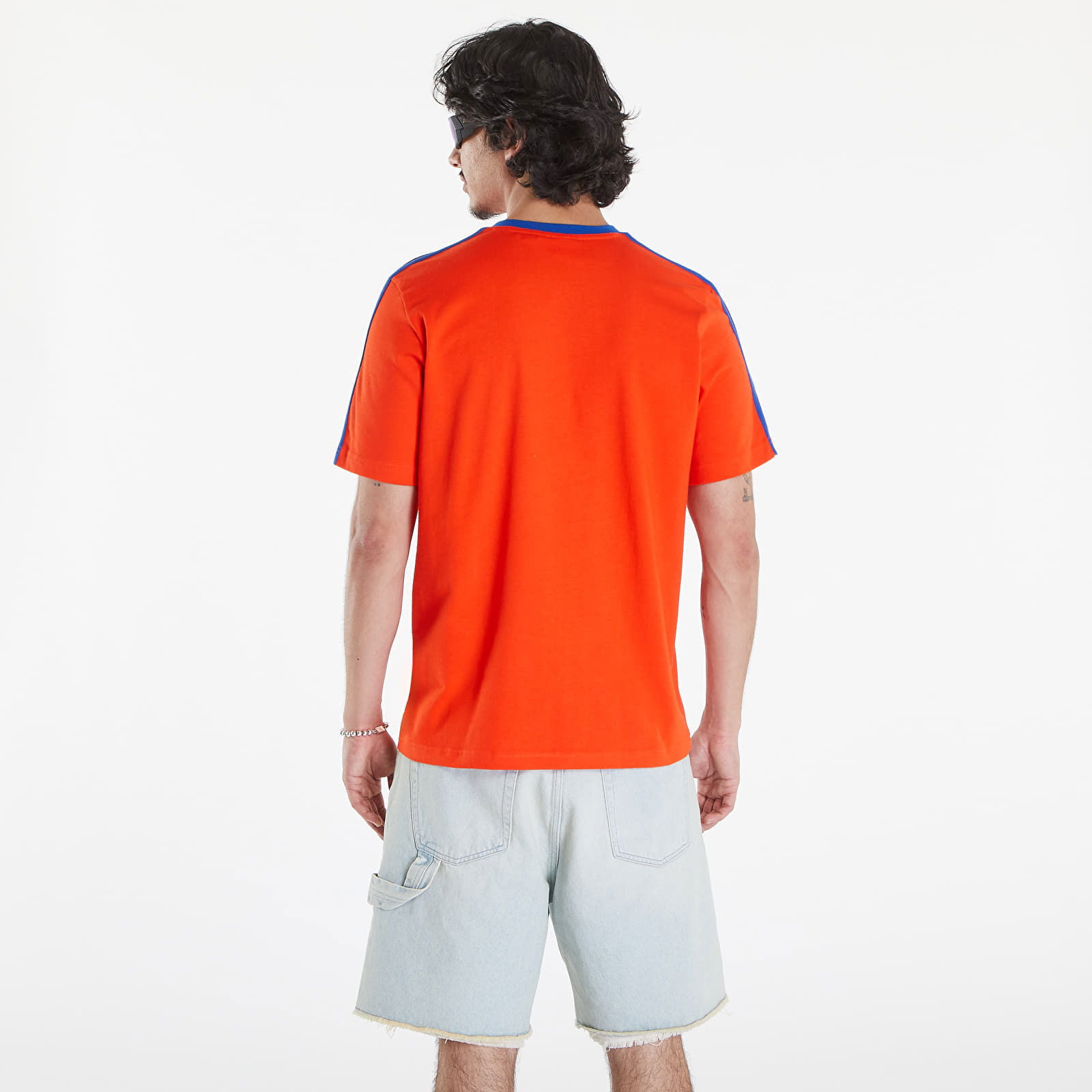 Wales Bonner x Short-Sleeve Tee Bold Orange/ Royal Blue