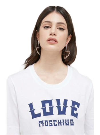 Moschino Love Cotton T-shirt W.4.F15.4K.M.3876