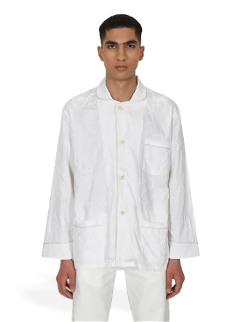 Bode RickRack Pajama Shirt White MRSH000147 WHITE