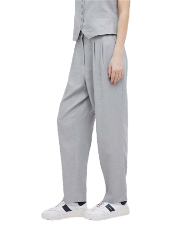 DKNY Linen Flat Front Coordinating Pleated Trousers P3DKCR52