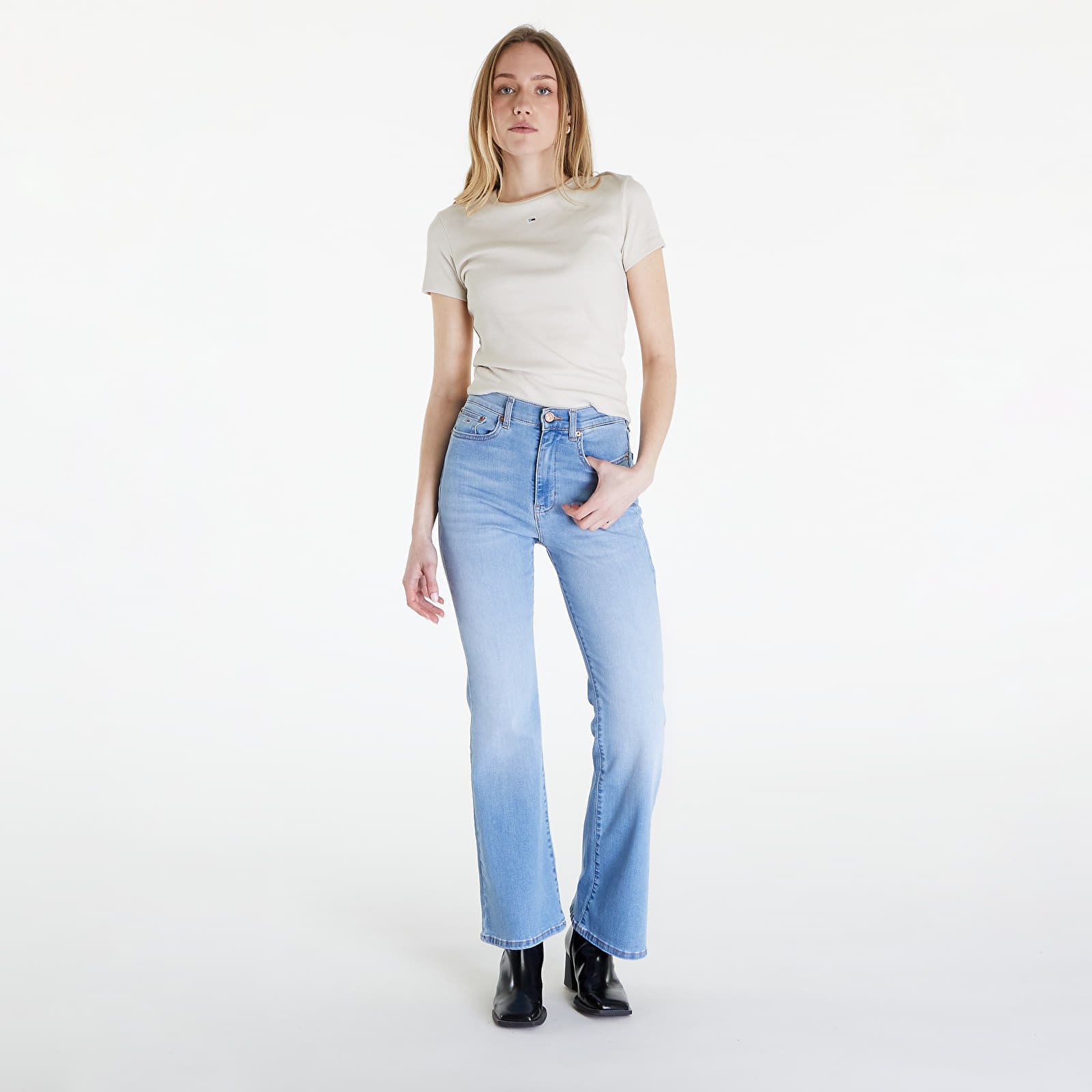 Sylvia High Rise Jeans Denim