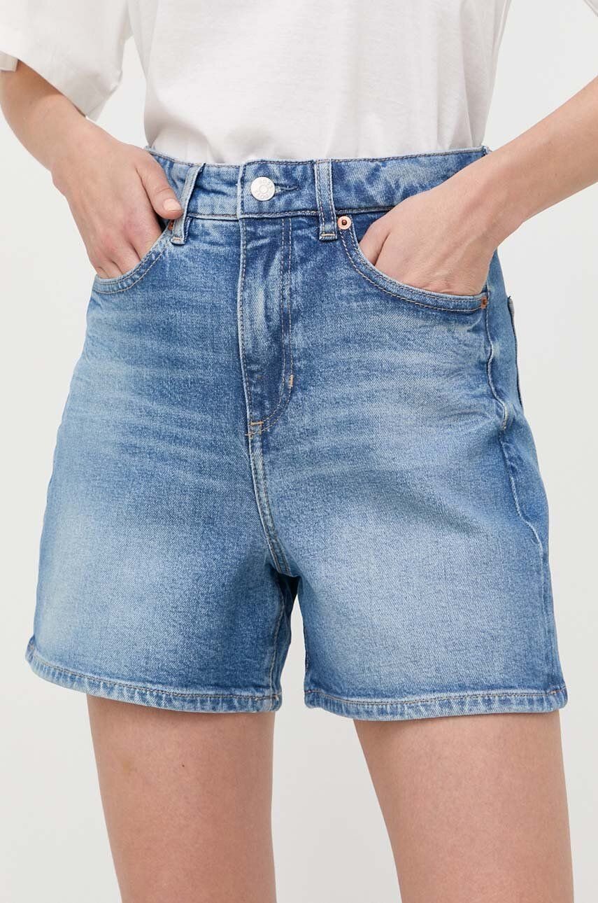 Mid-Rise Comfort-Strech Denim Shorts