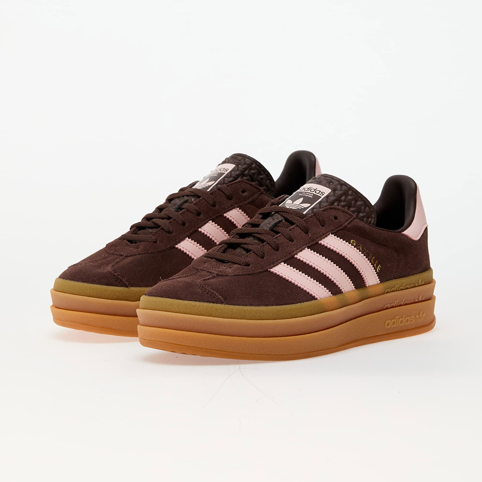 Gazelle Bold W Auburn/ Ice Pink/ Gold Metallic