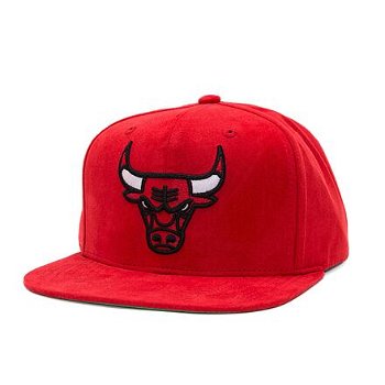 Mitchell & Ness Sweet Suede Snapback Chicago Bulls Red HHSS7359-CBUYYPPPRED1