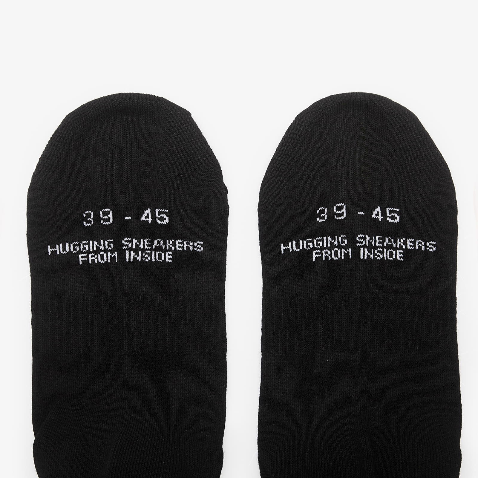 Invisible Socks 3-Pack Black