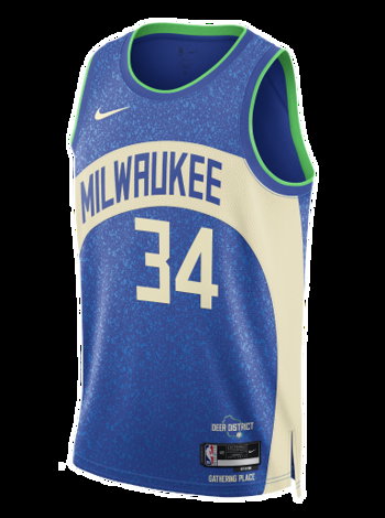Nike Dri-FIT NBA Swingman Giannis Antetokounmpo Milwaukee Bucks City Edition 2023/24 Jersey DX8509-407