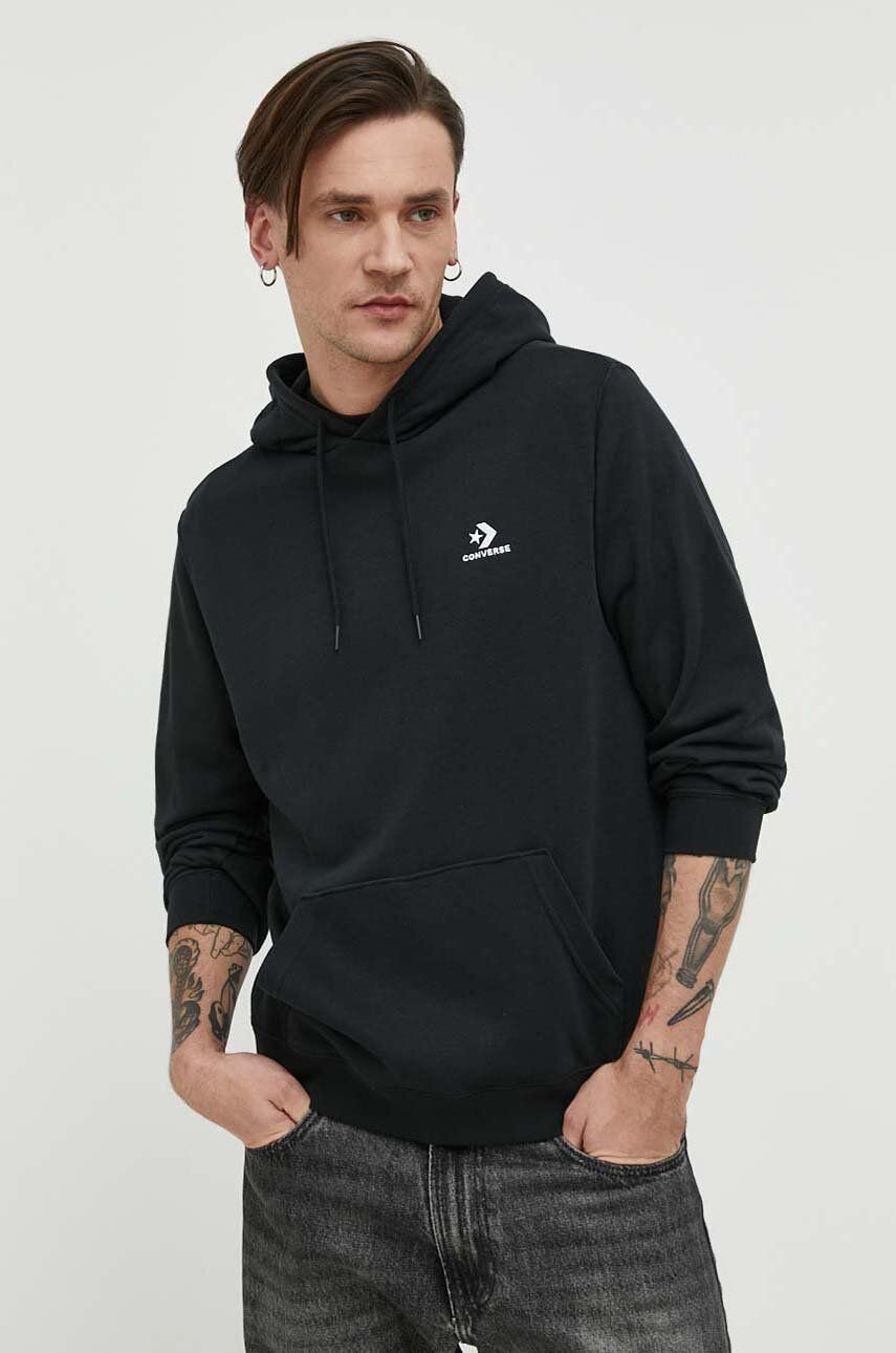 Converse Go-To Embroidered Star Chevron Pullover Hoodie