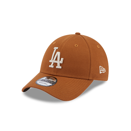 9FORTY MLB League Essential Los Angeles Dodgers Toasted Peanut / Stone One Size
