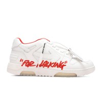 Off-White Out of Office "For Walking - White Red"
