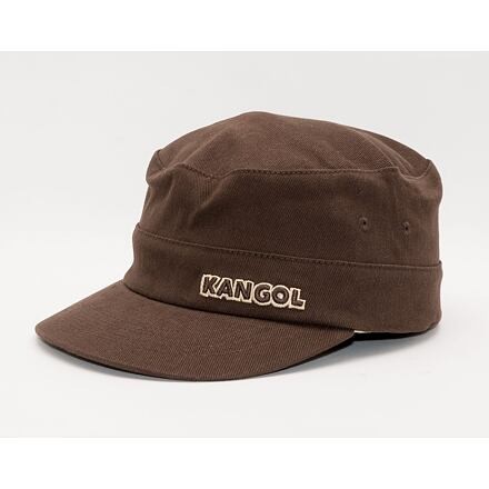 Cotton Twill Army Cap Brown