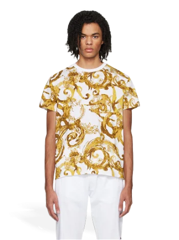 Versace Watercolor Couture T-Shirt E76GAH6S0_EJS287