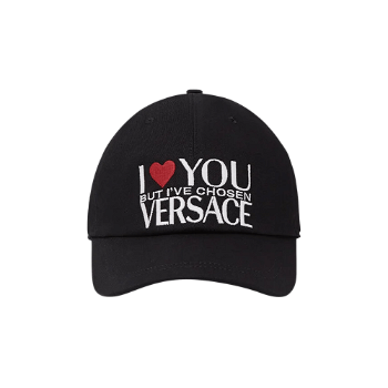 Versace I Love You But Baseball Cap 1001590 1A05314 2B020