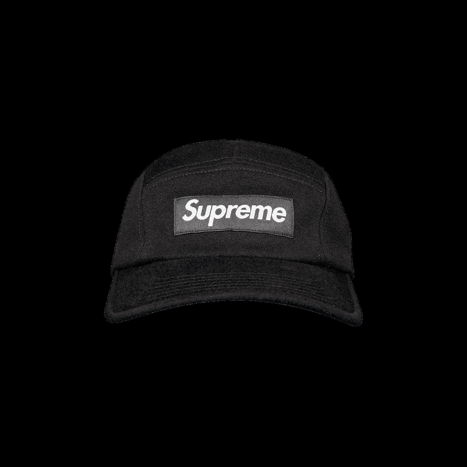 Kšiltovka Supreme Wool Camp Cap FW21H121 BLACK | FLEXDOG