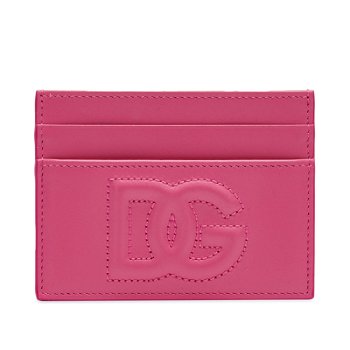 Dolce & Gabbana Logo Leather Card Holder Glicine BI0330AG081-80441