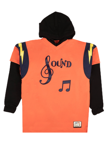 Just Don The Sound Football Jersey Hoodie Sweatshirt 4925 100000106TSFJ ORAN