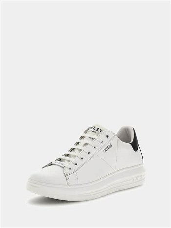 GUESS Vibo Mixed-Leather Sneakers FM8VIBLEL12