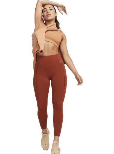 Universa Medium-Support High-Waisted 7/8 Leggings with Pockets