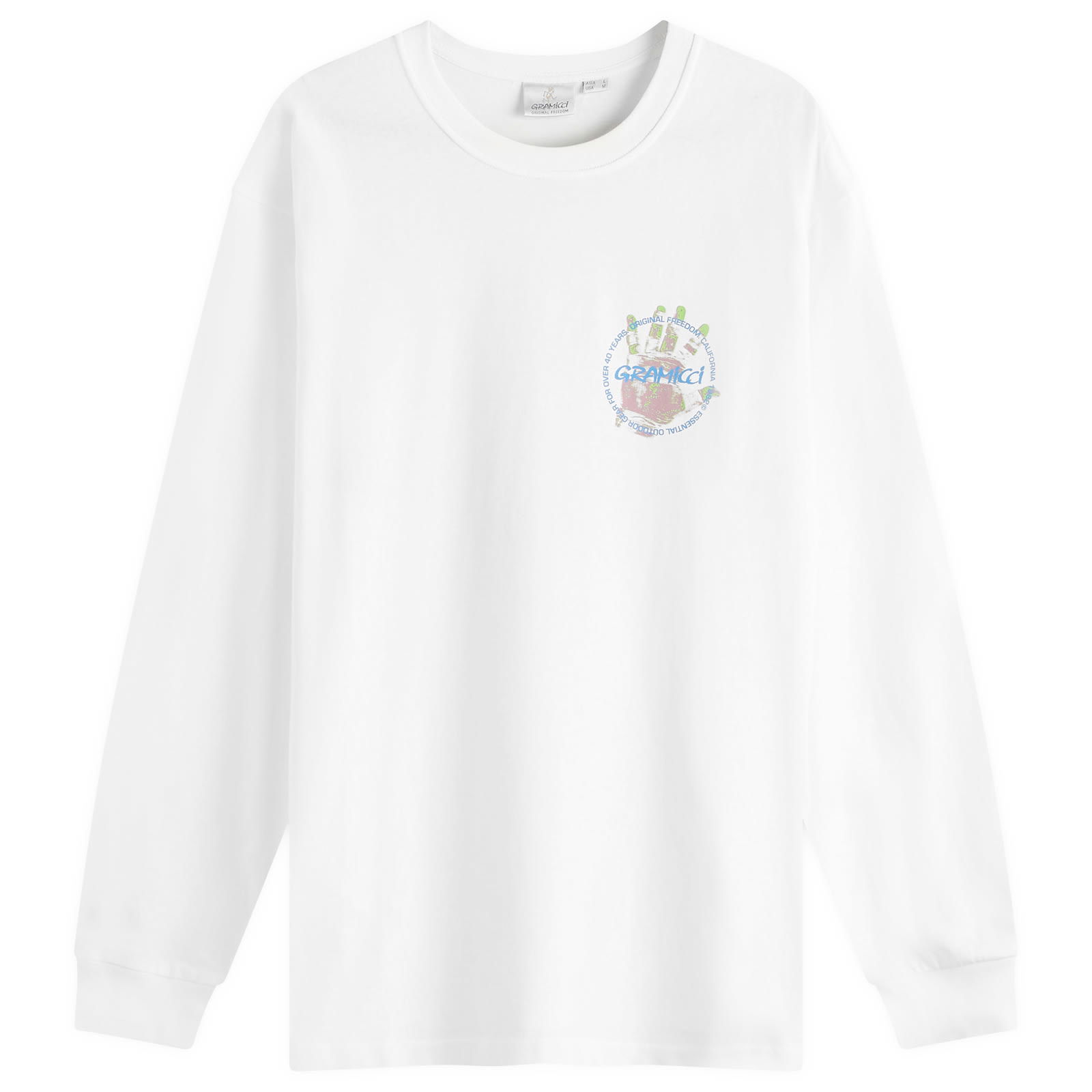 Climber's Hand Long Sleeve T-Shirt