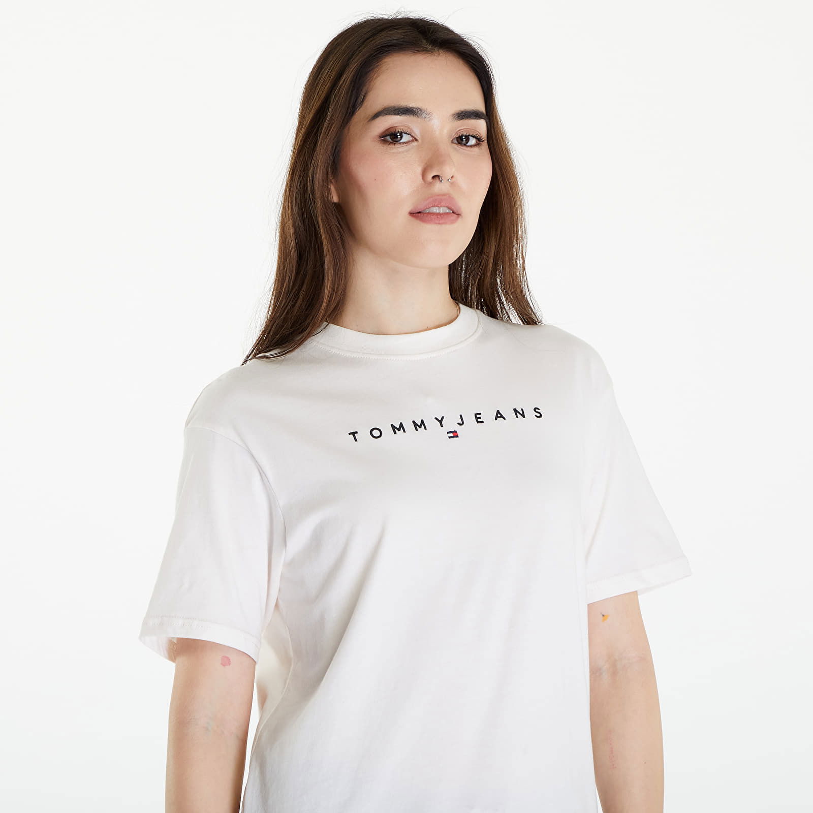 Relaxed New Linear Short Sleeve Tee