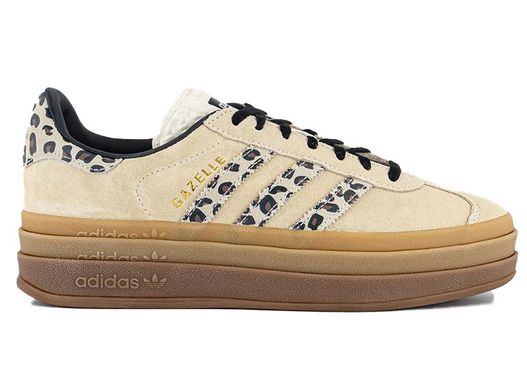 Gazelle Bold Cream Black Leopard W