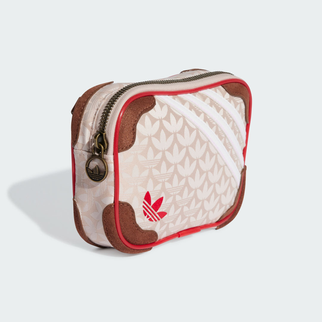 Trefoil Monogram Jacquard Suede Mini Airliner