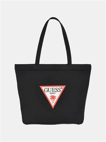 GUESS Triangle Logo Beach Bag E2GZ06KCG70