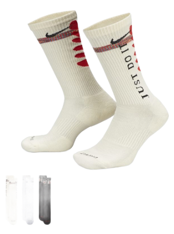Nike Everyday Plus Cushioned Crew Socks (3 Pairs) - DQ9168-902