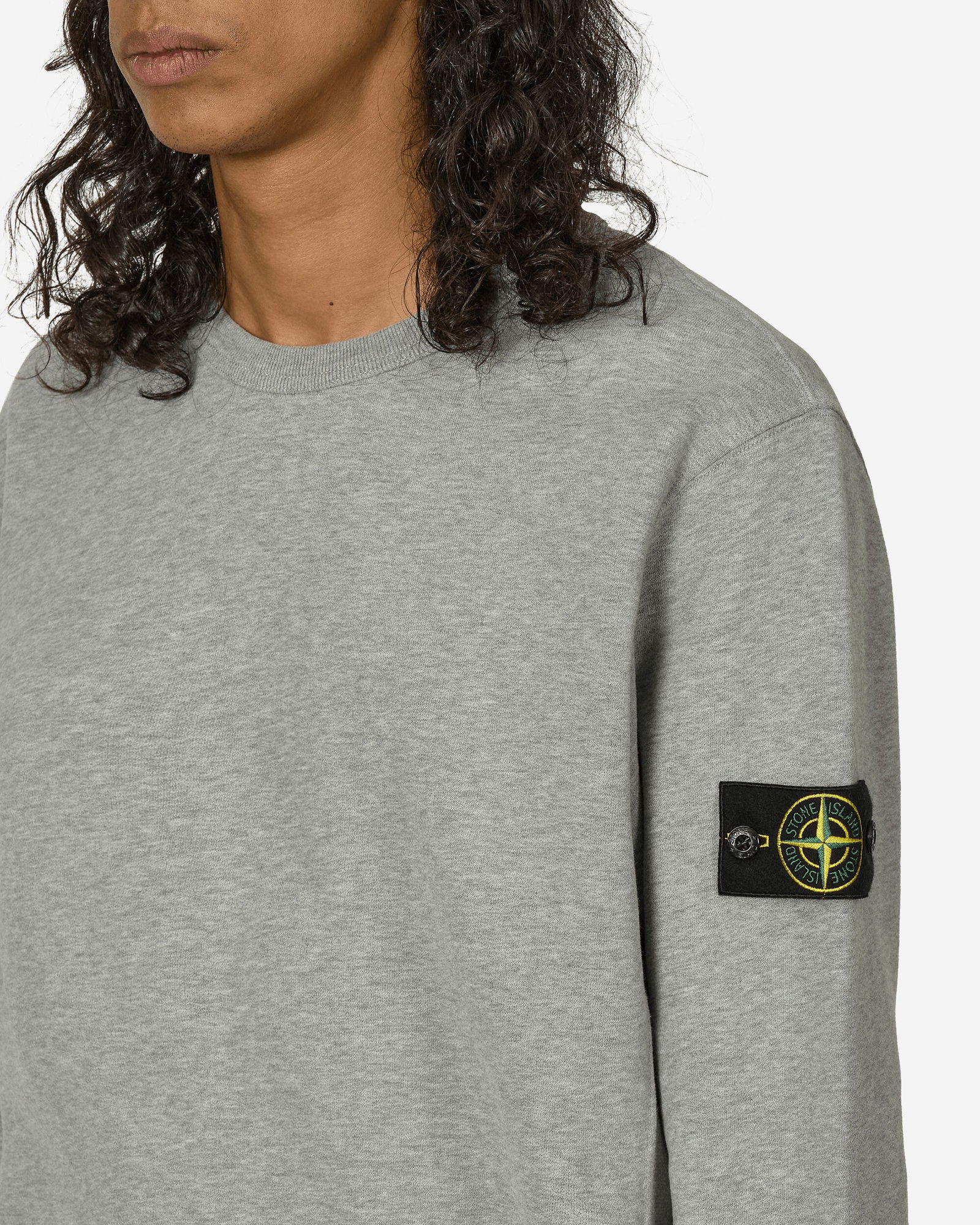 Garment Dyed Crewneck Sweatshirt Heather Grey